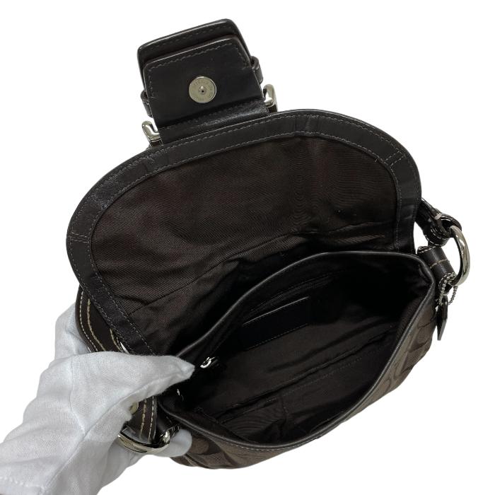 楽天市場】コーチ COACH ショルダーバッグ レザー キャンバス