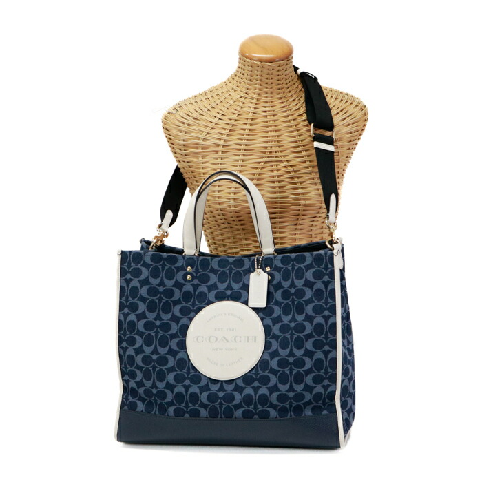 楽天市場】コーチ COACH デンプシー トート 40 シグネチャー ジャ