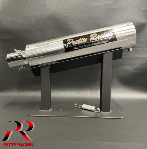 楽天市場】42.7π PRETTY製 アルミサイレンサー タイプ2 左出し用