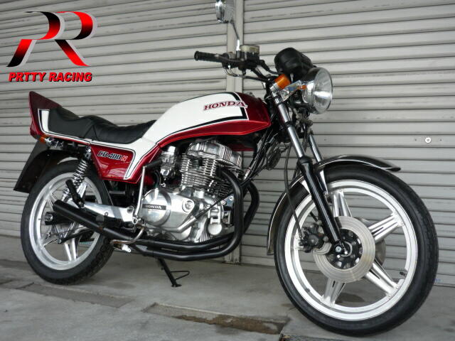 楽天市場】HONDA CB250N CB400N ホーク3 響 二重加工 サイドクロス