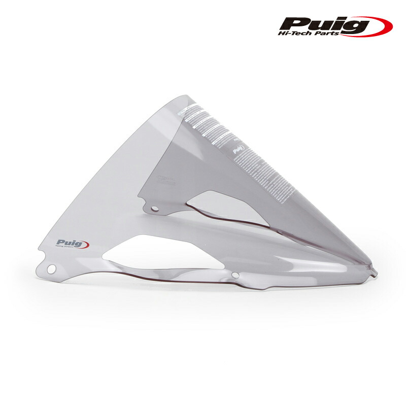 楽天市場】Puig 21832H R-RACER SCREEN [SMOKE] KAWASAKI NINJA ZX-6R