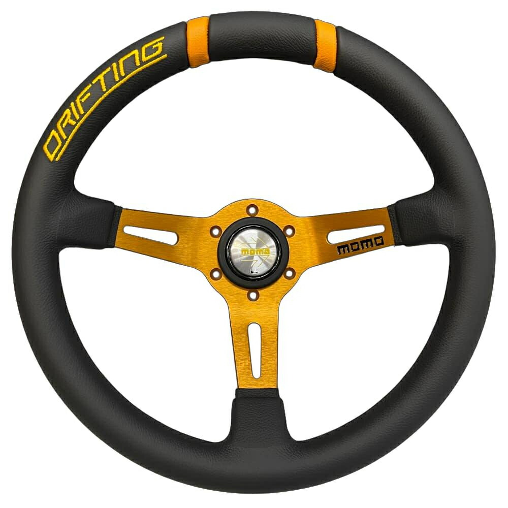 楽天市場】MOMO DRIFTING 33パイ オレンジ モモステアリング ド