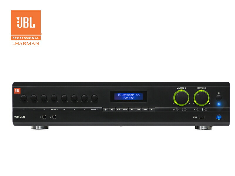 楽天市場】【JBL PROFESSIONAL】VMA 2120 ミキサー内蔵パワーアンプ