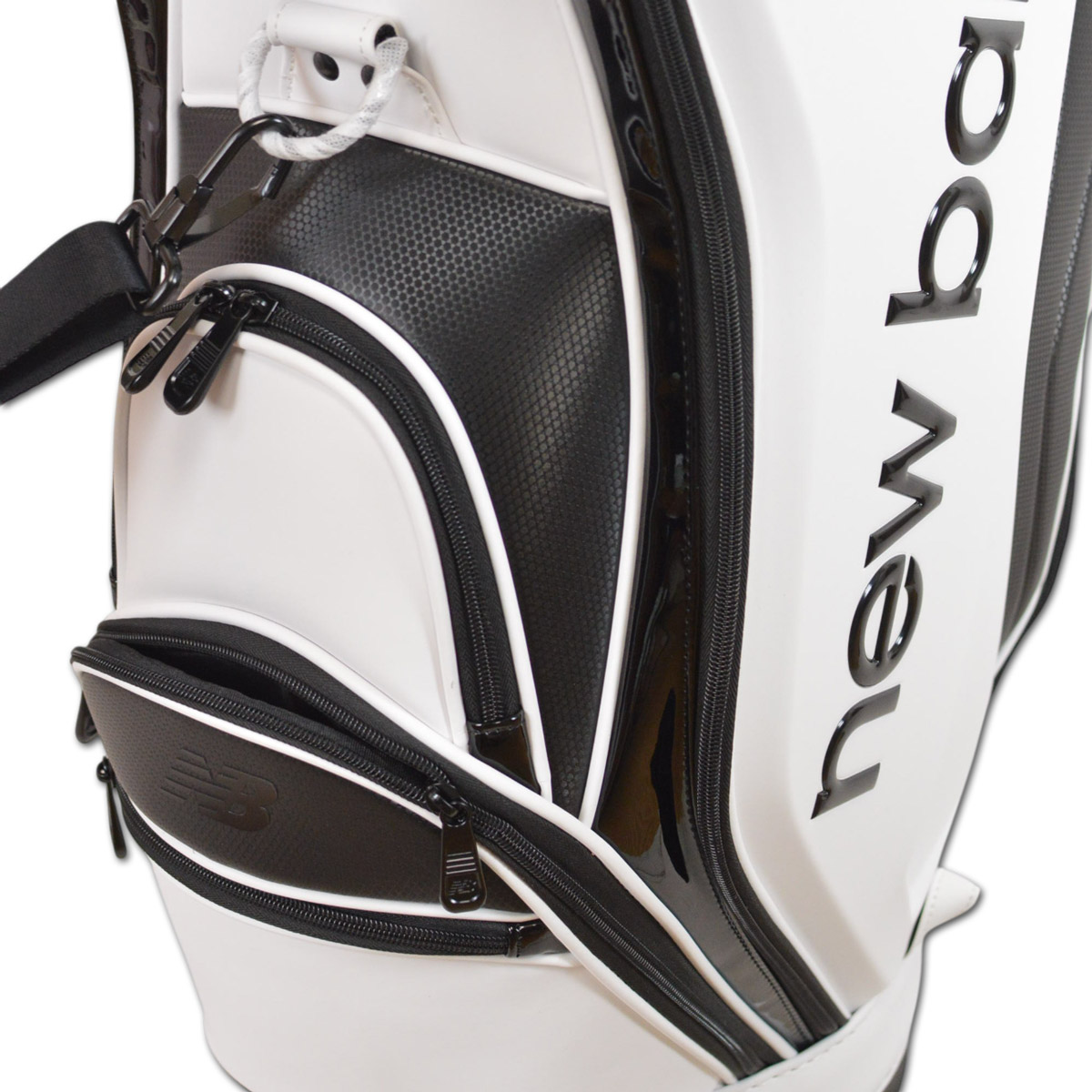 楽天市場】ニューバランス キャディバッグ メンズ 白 紺 9.5インチ 012