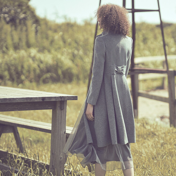 楽天市場】【50％OFFバーゲン価格】ウールコート ウール100% ロング