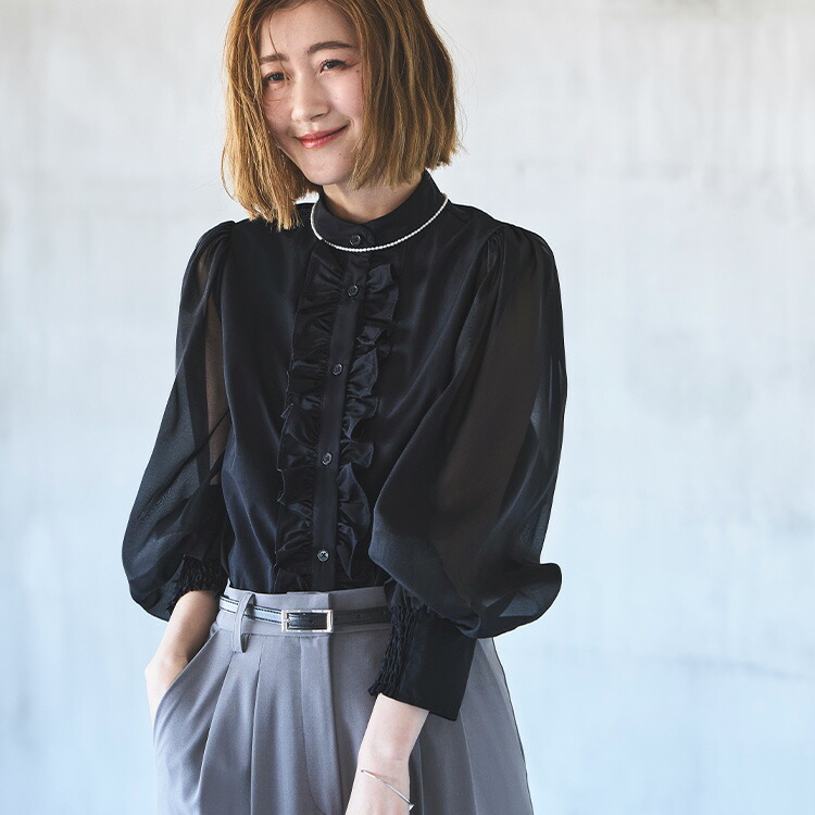 楽天市場】【30%OFFクーポン対象商品】【洗える】レディース ブラウス