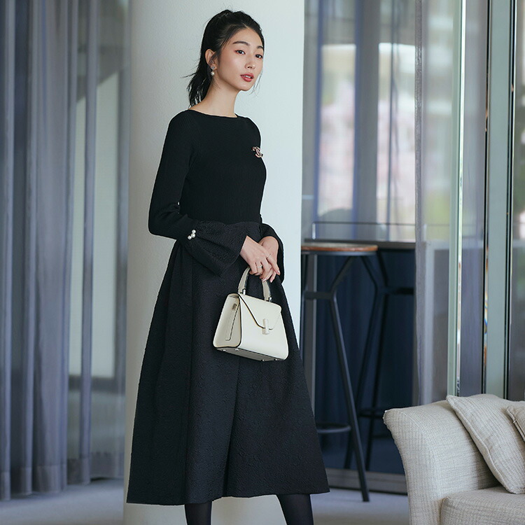 楽天市場】【20%OFFクーポン対象商品】レディース ニットワンピース