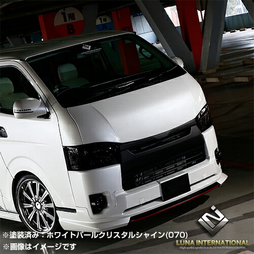 楽天市場】FEGGARI ハイエース 200系 デビル ボンネット パネル