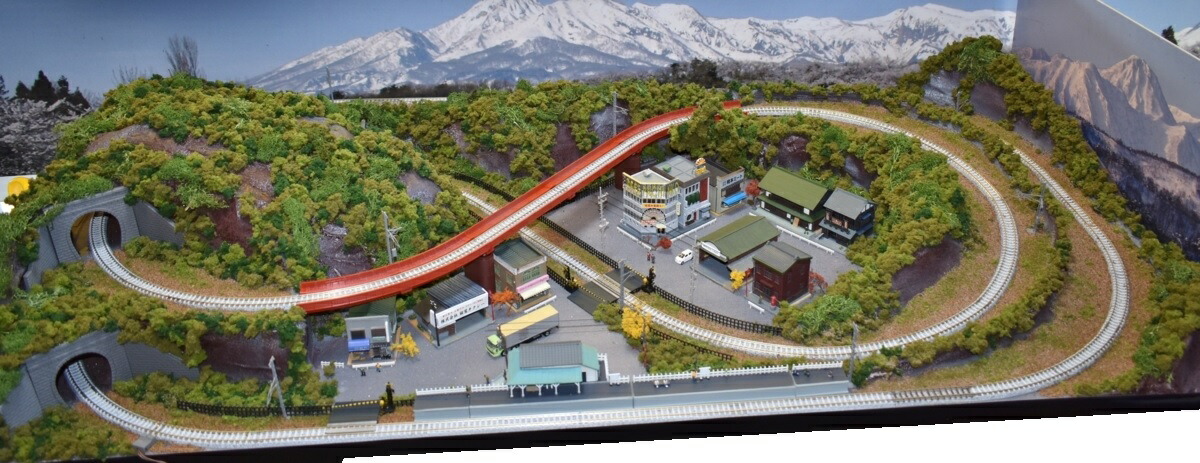 楽天市場】「送料無料」鉄道模型ジオラマレイアウトNゲージ用 単線