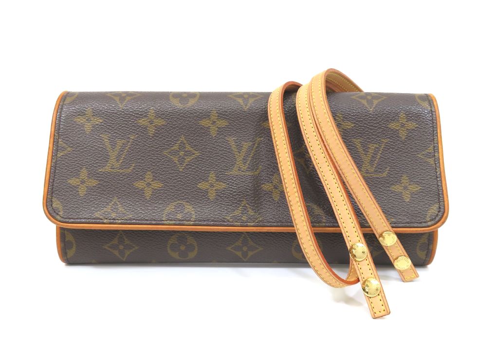 楽天市場】ルイ・ヴィトン M51852 モノグラム ポシェットツインGM