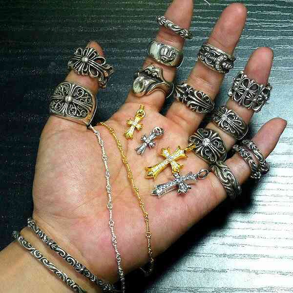 楽天市場】フィリグリー クロス withベイル チャーム シルバー925