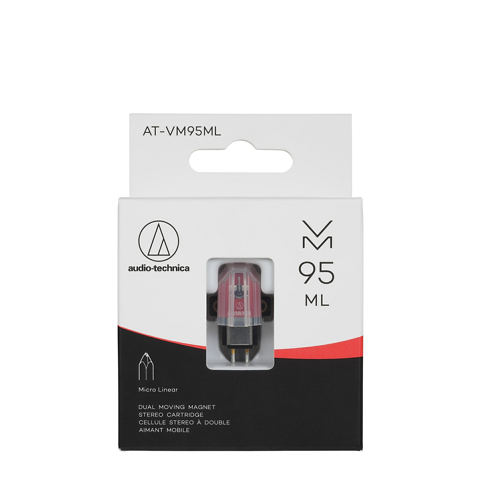 楽天市場】オーディオテクニカ AT-VM95ML レコードカートリッジ VM型