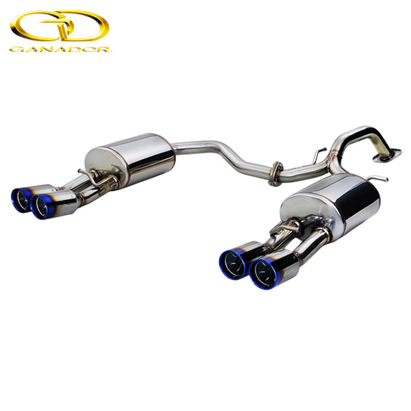 楽天市場】GANADOR マフラー Vertex 4WD/SUV カローラクロス