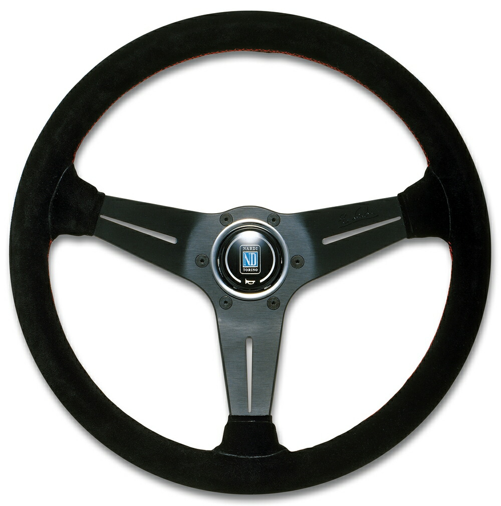楽天市場】ステアリング NARDI SPORTS TYPEラリー スエード レッド