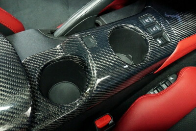 楽天市場】RZ34 フェアレディZ カーボン カップホルダーパネル 平織