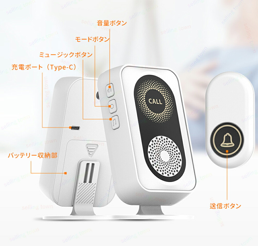 楽天市場】呼び出しベル 介護 ナースコール 家庭用 介護 呼び出し