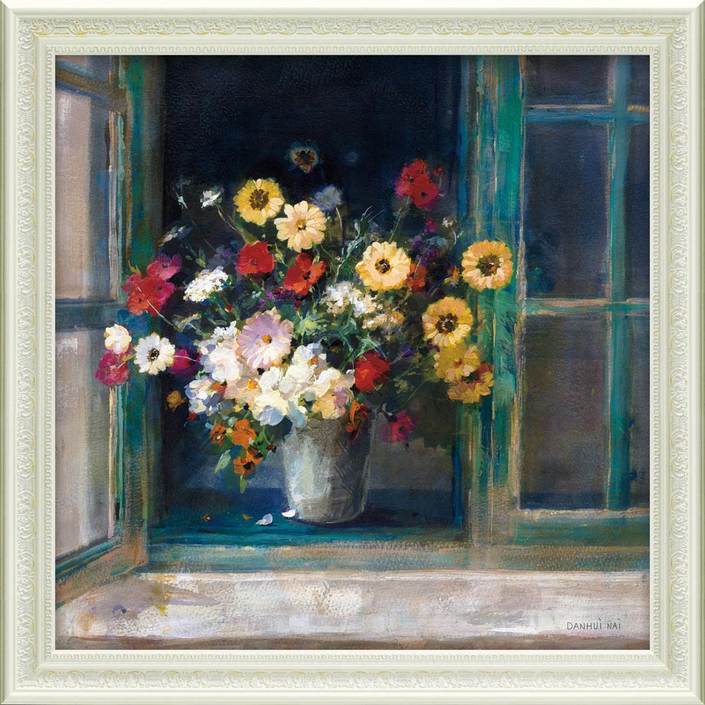 油絵 菅家令子 絵 絵画インテリア額付(黒) uF6-064104 静物 壺 瓶 絵画