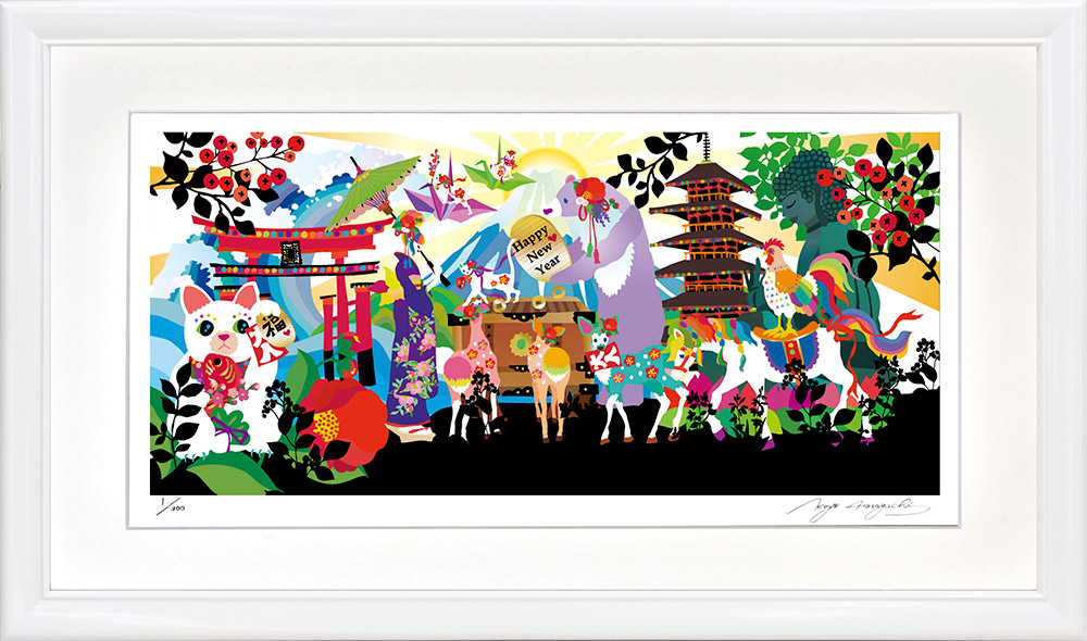 楽天市場】【スーパーSALE10％OFF】絵画 ホラグチ カヨ new year