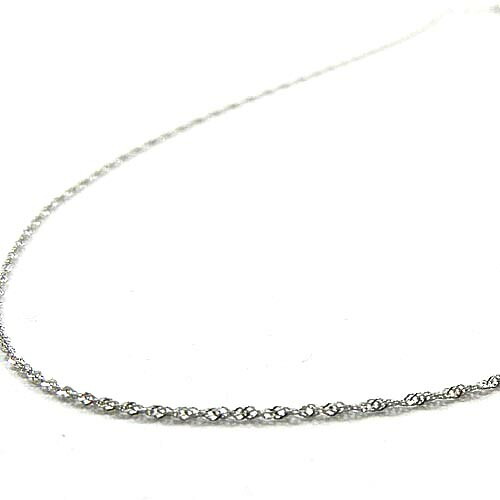 楽天市場】最短翌日 42センチ プラチナ（Pt850）スクリューチェーン