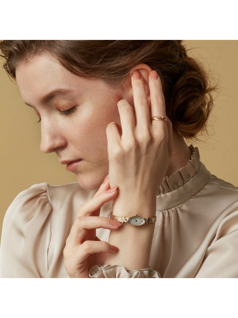 agete(アガット) オーバルフェイスジュエリーウォッチ 【公式通販】