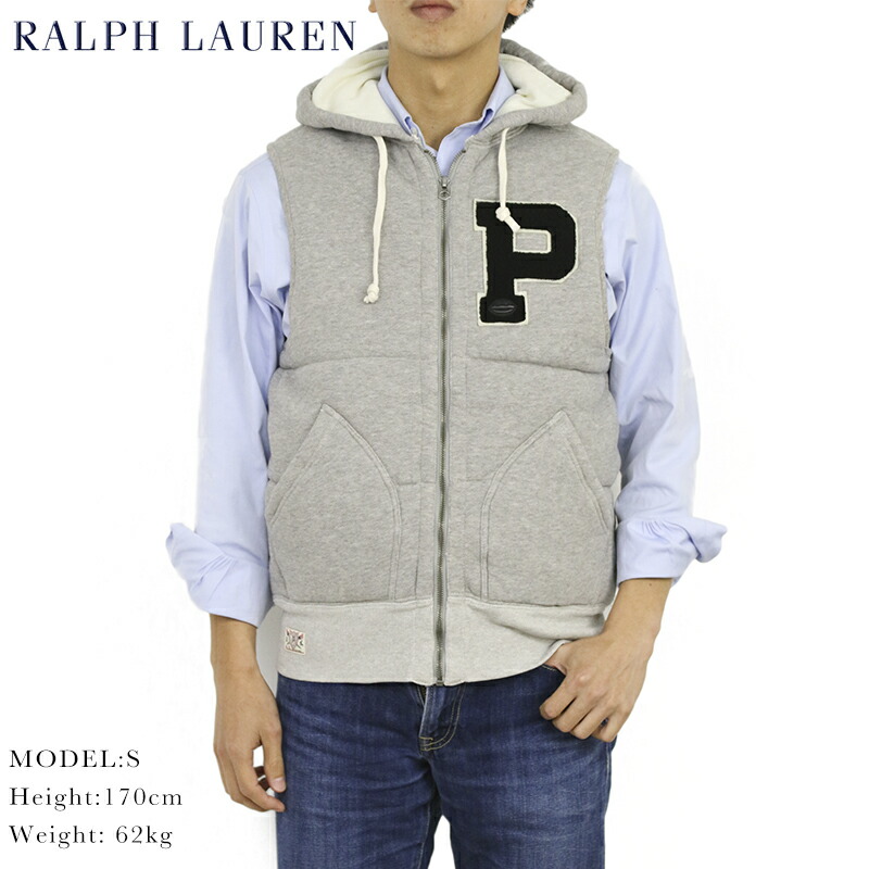 楽天市場】POLO Ralph Lauren Men's Fleece Vest Hoodie US ポロ