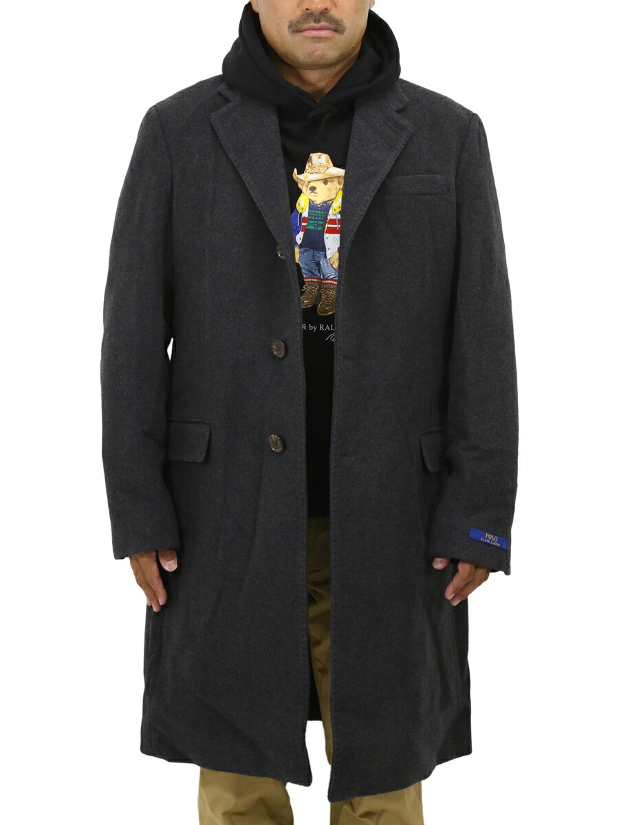 楽天市場】ポロ ラルフローレン メンズ ウール メルトン チェスター