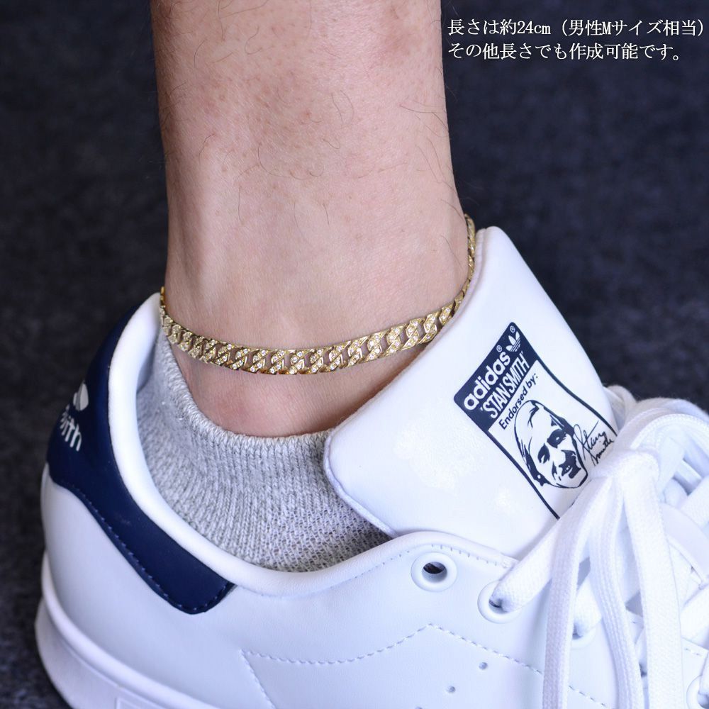 楽天市場】【ポイント11倍☆23:59まで!】喜平 アンクレット メンズ K18