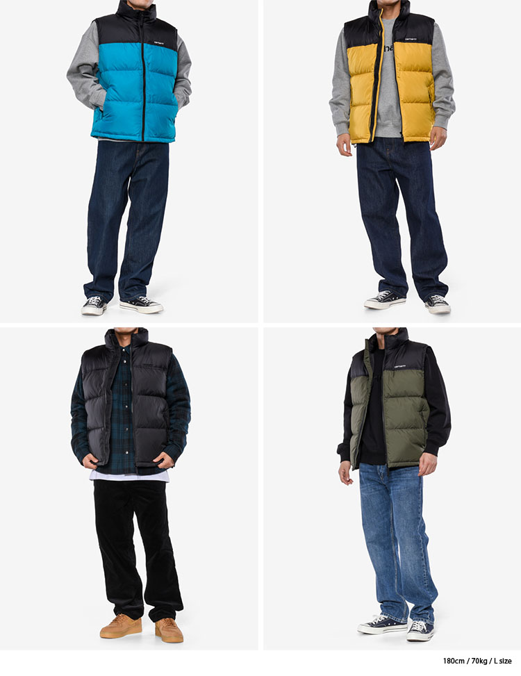 楽天市場】CARHARTT カーハート ダウンベストLUMI VEST ベスト ダウン
