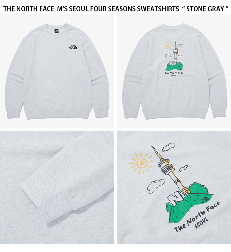 楽天市場】THE NORTH FACE ノースフェイス スウェット M'S SEOUL FOUR
