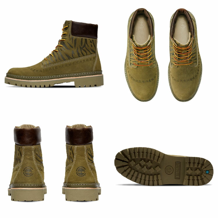 楽天市場】Timberland ブーツ CLOT × Timberland Men's Green 6
