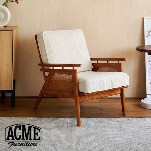 楽天市場】ACME Furniture アクメファニチャー WICKER LOUNGE CHAIR