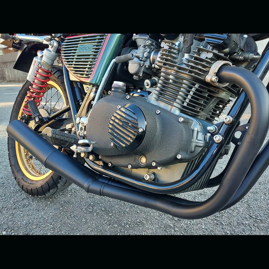 楽天市場】【TOP MODA】 GS400 塾長管 ブラック 旧車 マフラー