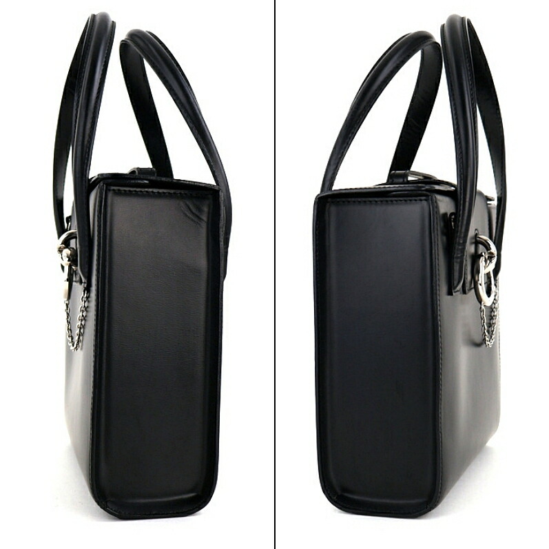 楽天市場】カルティエ ハンドバッグ ブラック パンテール レザー