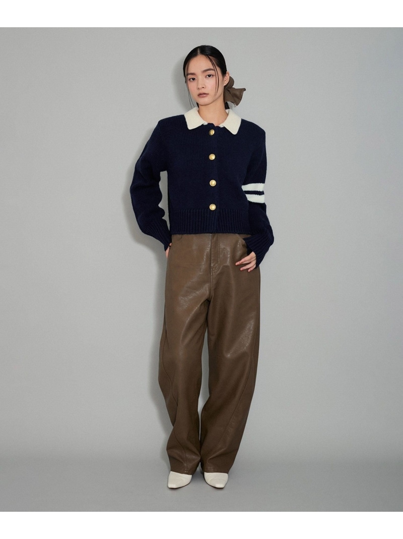 楽天市場】【WEB限定】ポロニットカーディガン ADAM ET ROPE' FEMME