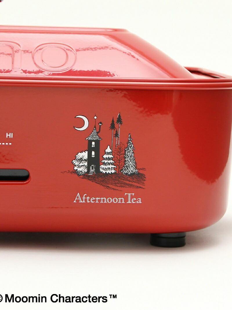 楽天市場】Moomin×AfternoonTea/BRUNO/コンパクトホットプレート