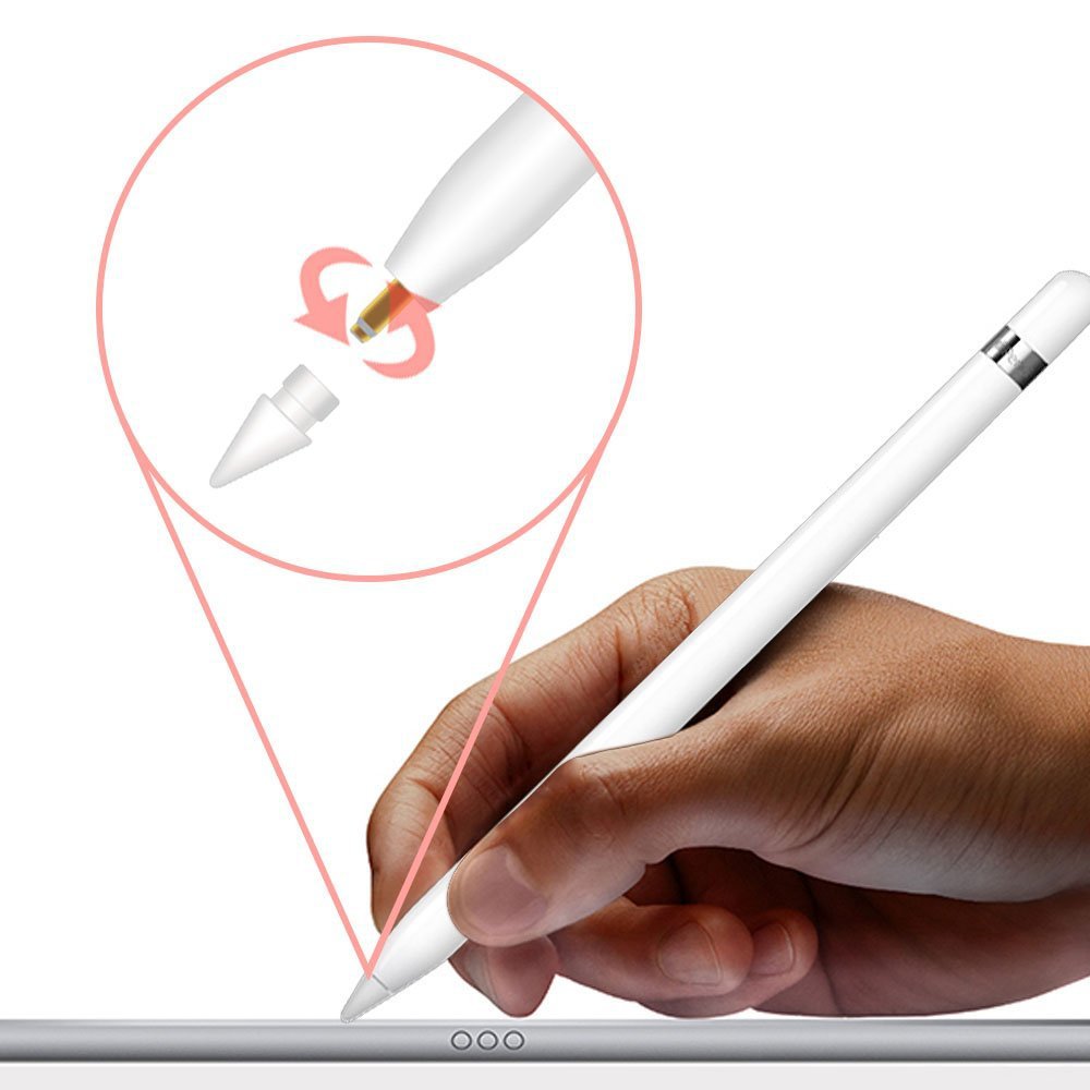 楽天市場】【5個入】 Apple Pencil チップ ペン先 アップルペンシル