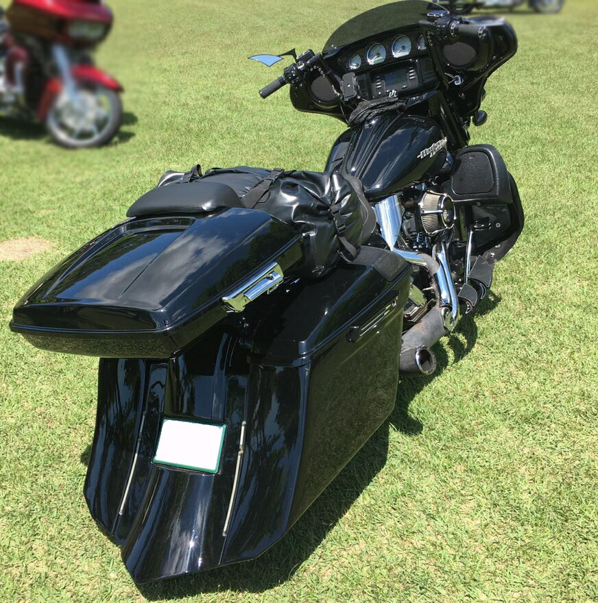 楽天市場】【ブラックラッチモデル】ハーレー レーザー ツアーパック