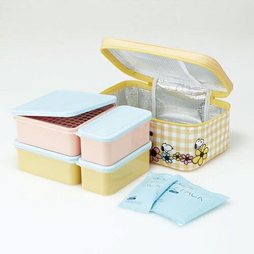 楽天市場】【送料無料】 保冷バック付き行楽ランチセット SNOOPY