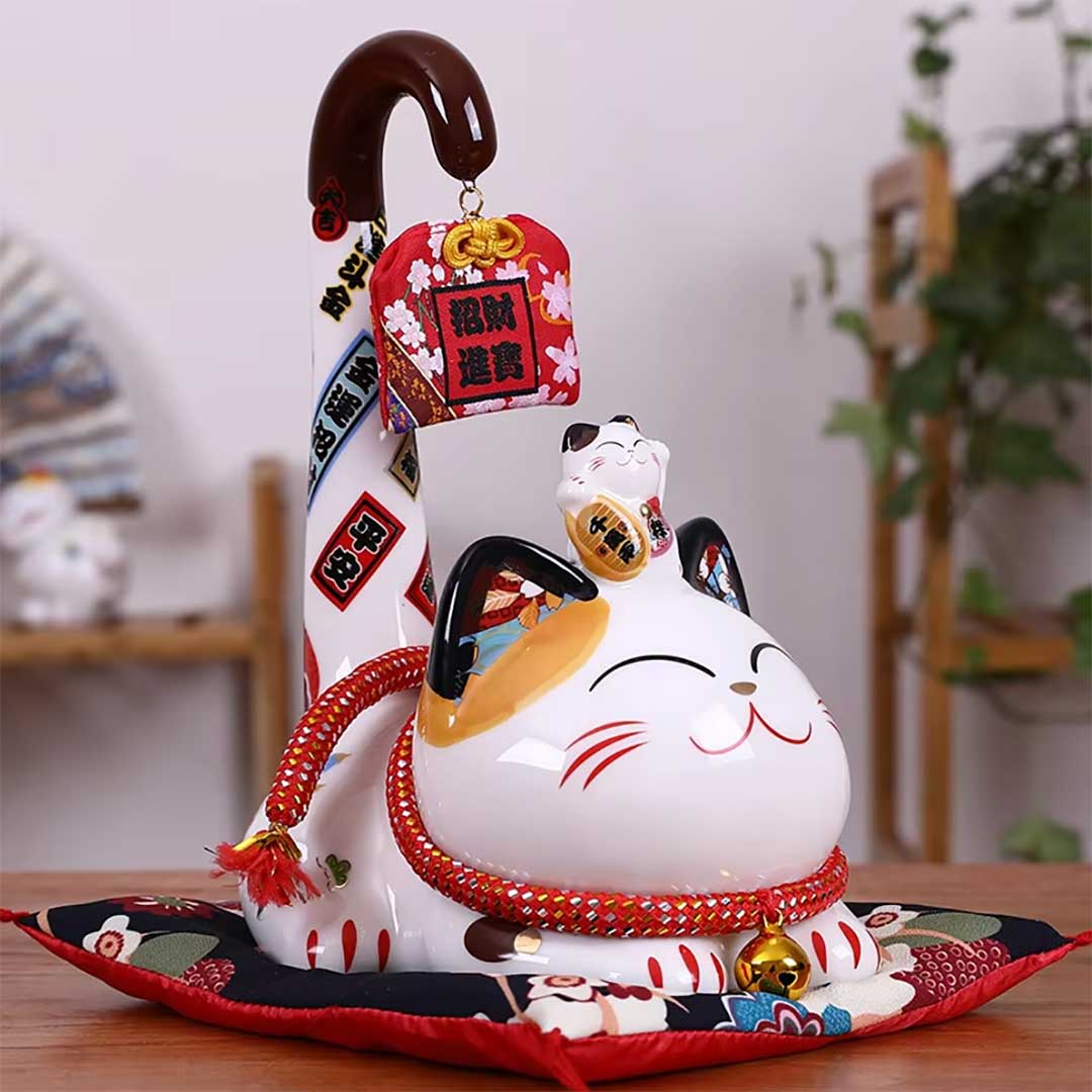 激レア招き猫 貯金箱 KIRINラガーノベルティ 左手ビール 激レア招き猫