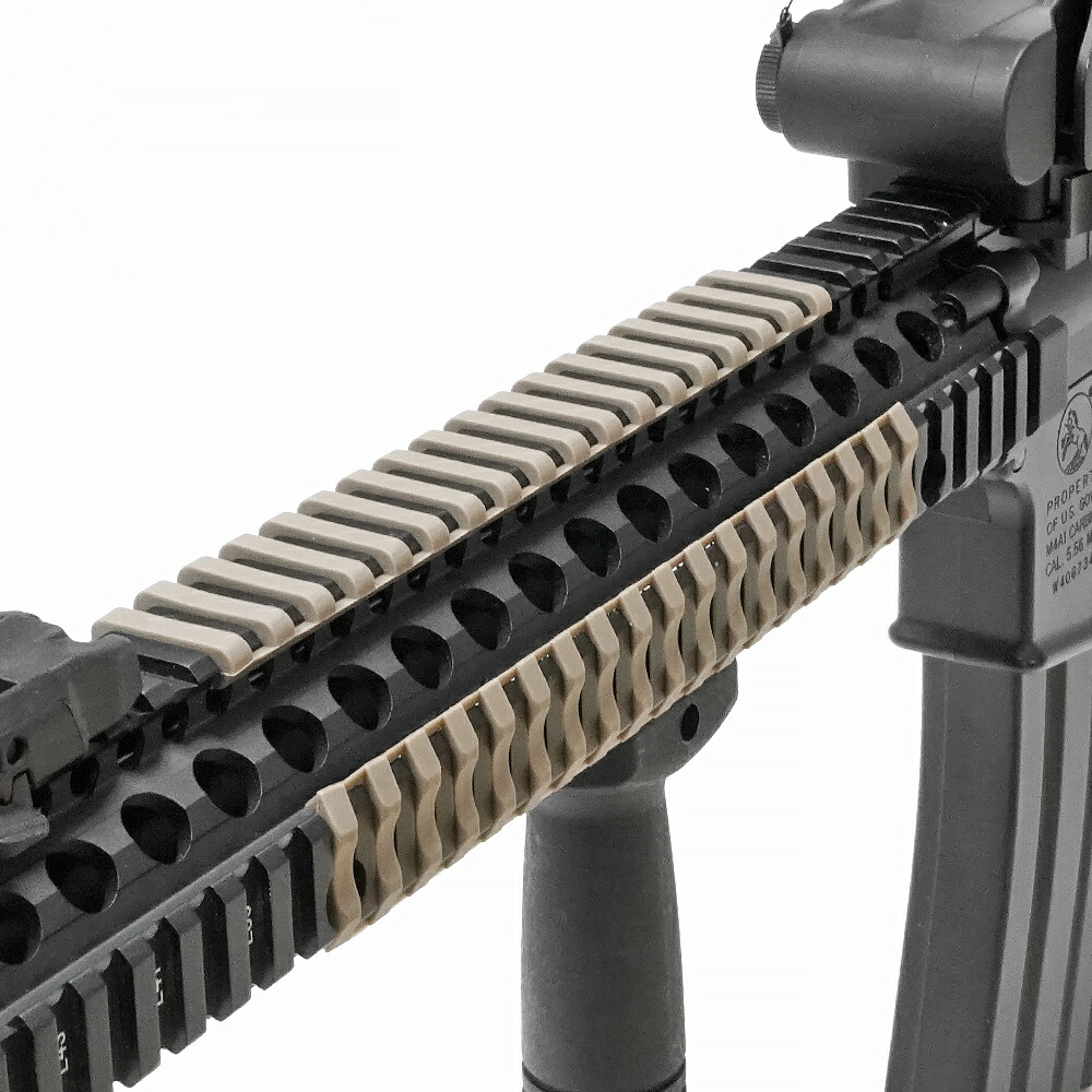 楽天市場】【 MP 製】 20mmレイル ハンドガード対応 ERGO タイプ 18