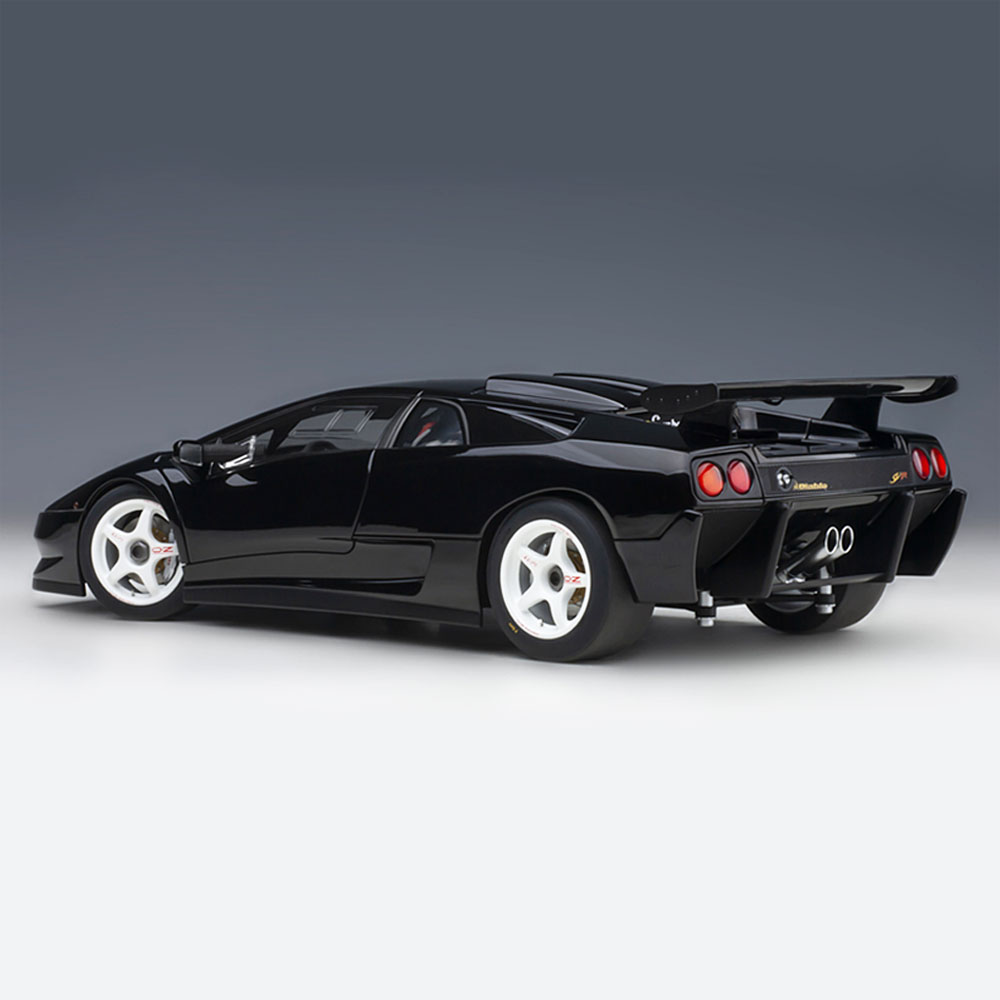 楽天市場】ミニカー 1/18 ランボルギーニ ディアブロ SV-R ブラック