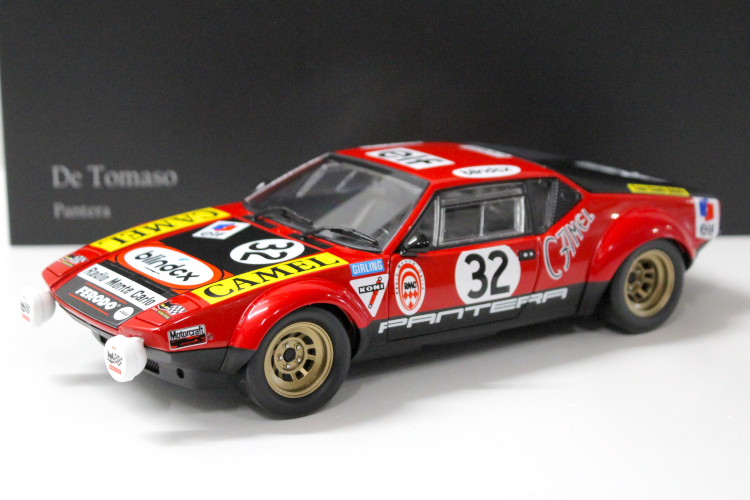 楽天市場】京商 1/18 デ・トマソ パンテーラ 1972 ル・マン #32 レッド