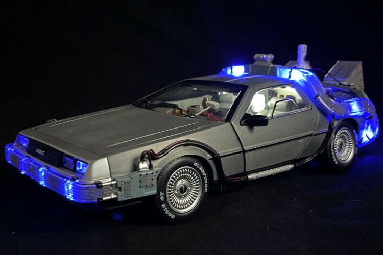 楽天市場】ホットウィール 1/18 バック・トゥ・ザ・フューチャー
