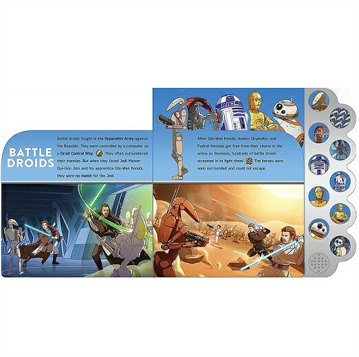 楽天市場】【Star Wars】スターウォーズ サウンドブック 英語絵本 10