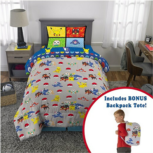 楽天市場】【Pokemon/ポケモン】 シングル 布団セット 収納バッグ付き