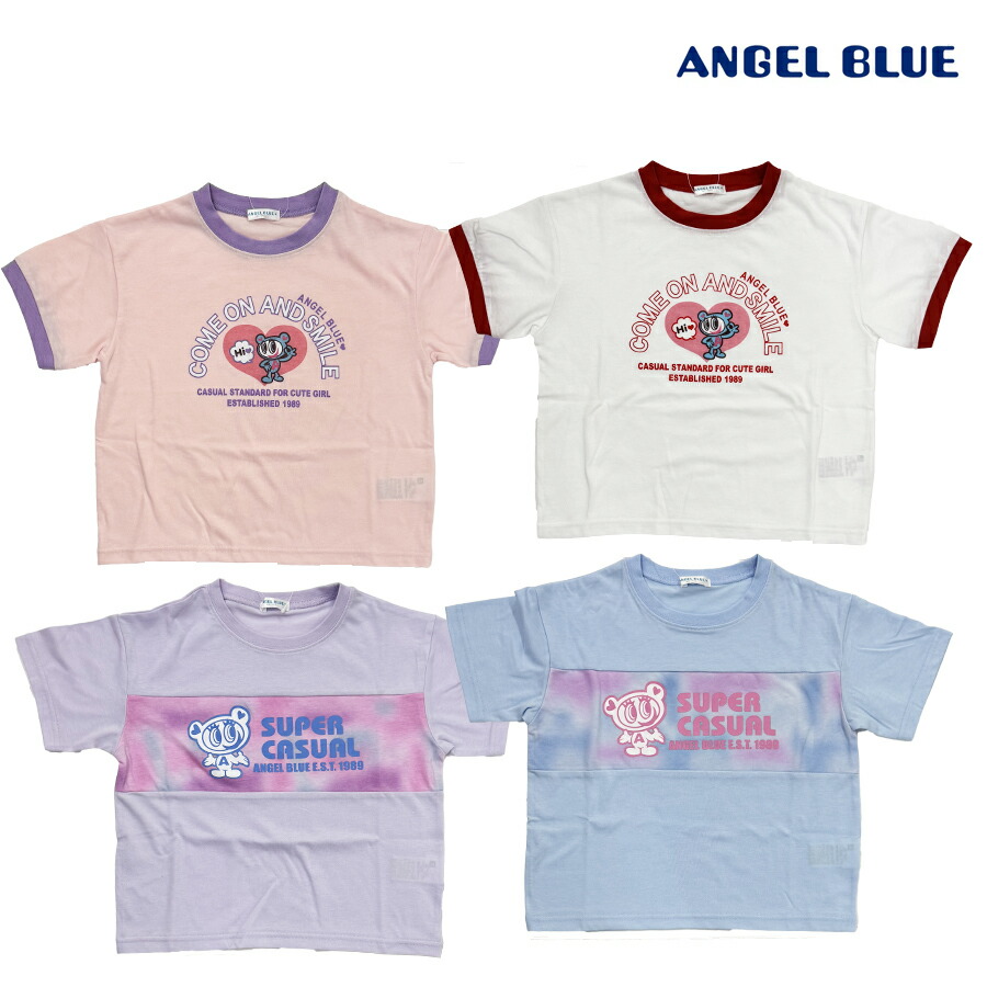 楽天市場】タイムセール エンジェルブルー 半袖Tシャツ ANGEL BLUE