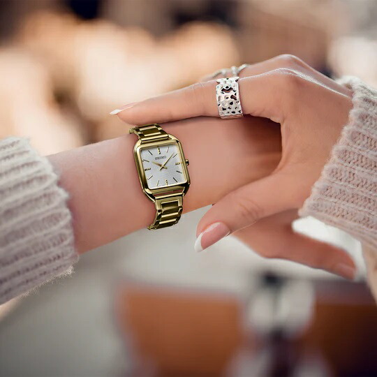 楽天市場】セイコー SEIKO 腕時計 クォーツ 海外モデル ゴールド