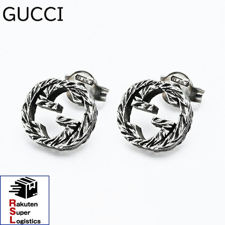 楽天市場】グッチ ピアス インターロッキングの通販