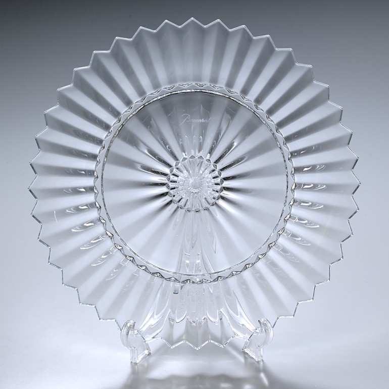 楽天市場】バカラ プレート 飾り皿 ミルニュイ スモールトレイ M 22cm