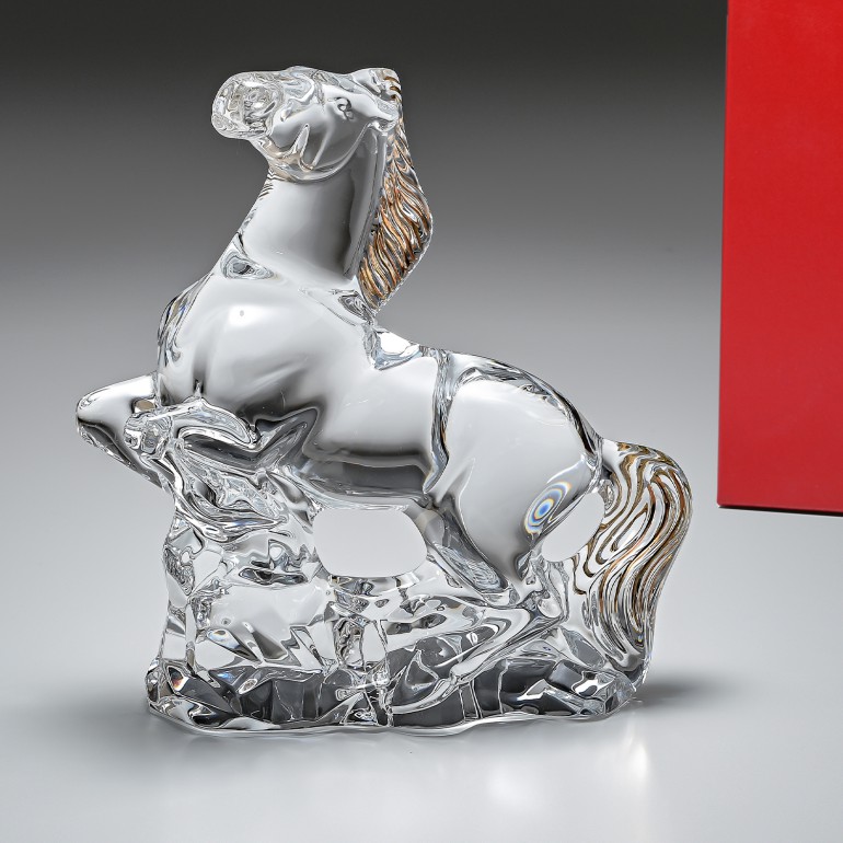 Baccarat クリスタルガラス 象の置物 r バカラ（Baccarat） 置物